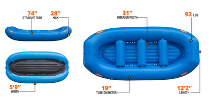 Hyside Raft 12' Max Outfitter