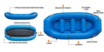 Hyside Raft 12' Max Outfitter