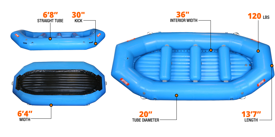 Hyside Pro Series Rafts