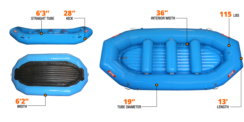 Hyside Pro Series Rafts