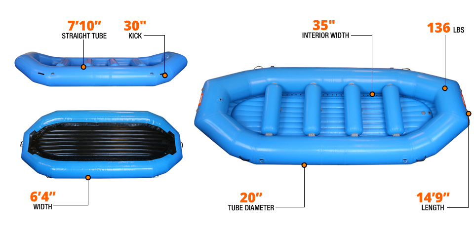 Hyside Pro Series Rafts