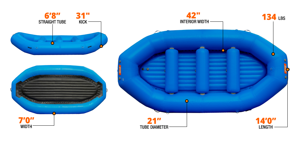 Hyside 14' Pro Raft